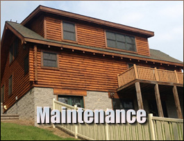  Fort Monroe, Virginia Log Home Maintenance